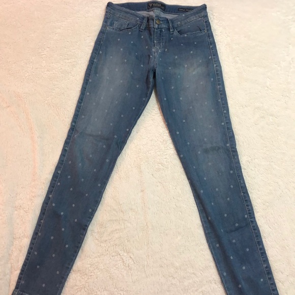 Polka dot skinny mid rise Guess jeans - Picture 7 of 7